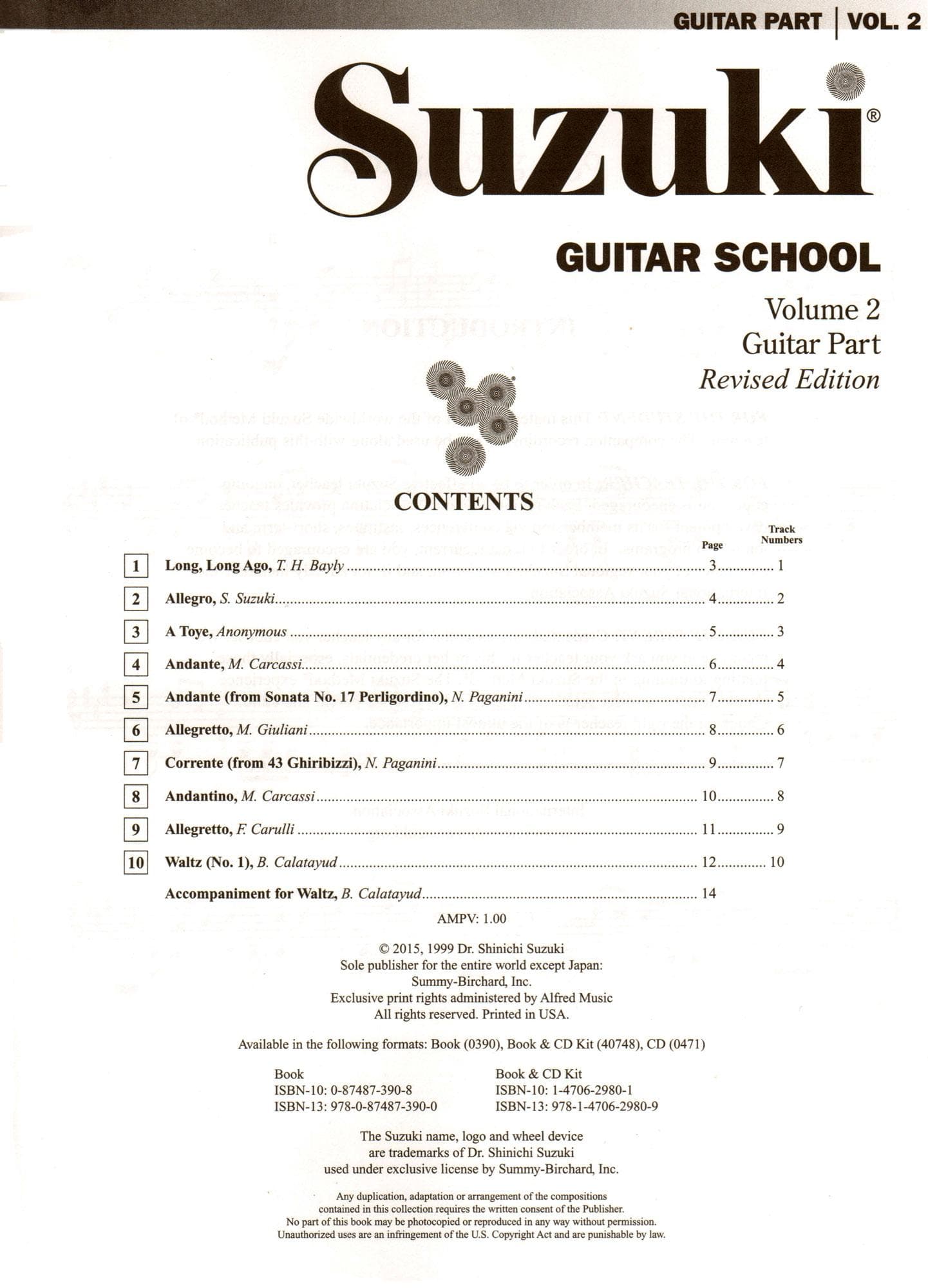 Suzuki Guitar School - Guitar Bk 2 w/ CD - Image 2