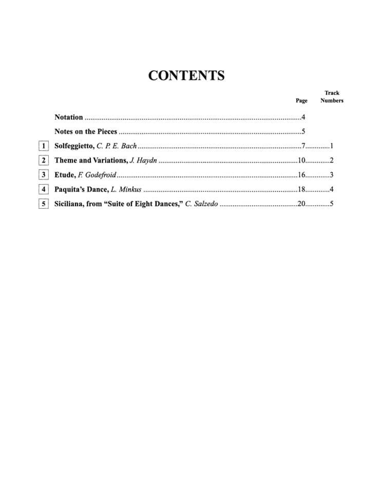Suzuki Harp School Method Book and CD, Volume 4, Performed by Dastrup - Image 2