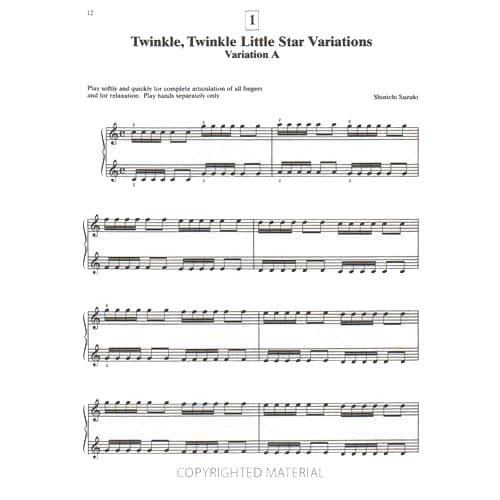 Suzuki Harp School, Volume 1 - Image 3