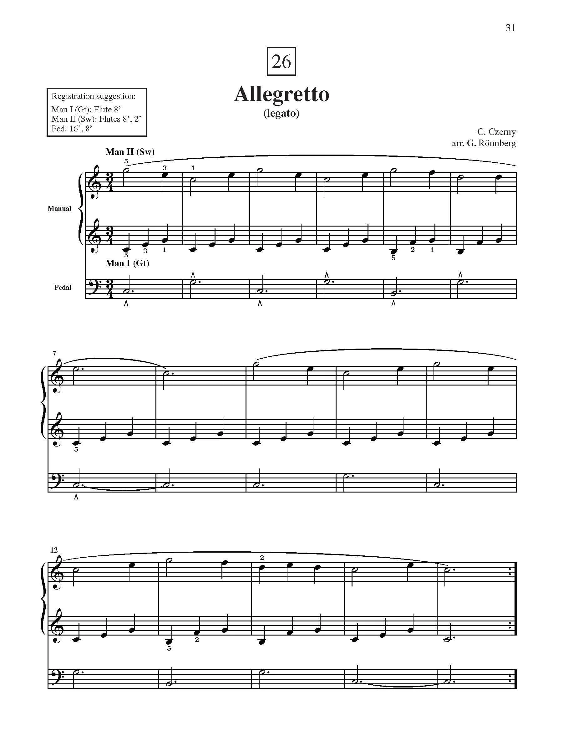 Suzuki Organ School Method Book and CD, Volume 1 - Image 3
