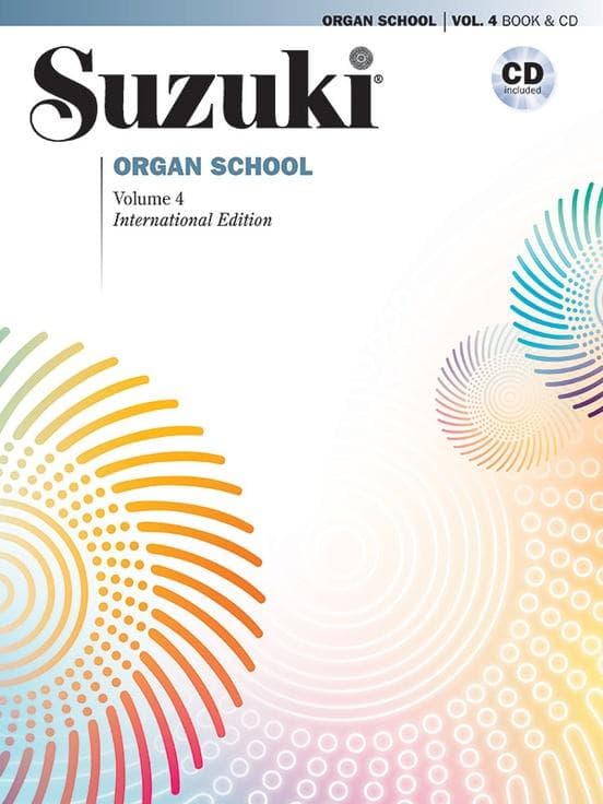 Suzuki Organ School Method Book and CD, Volume 4