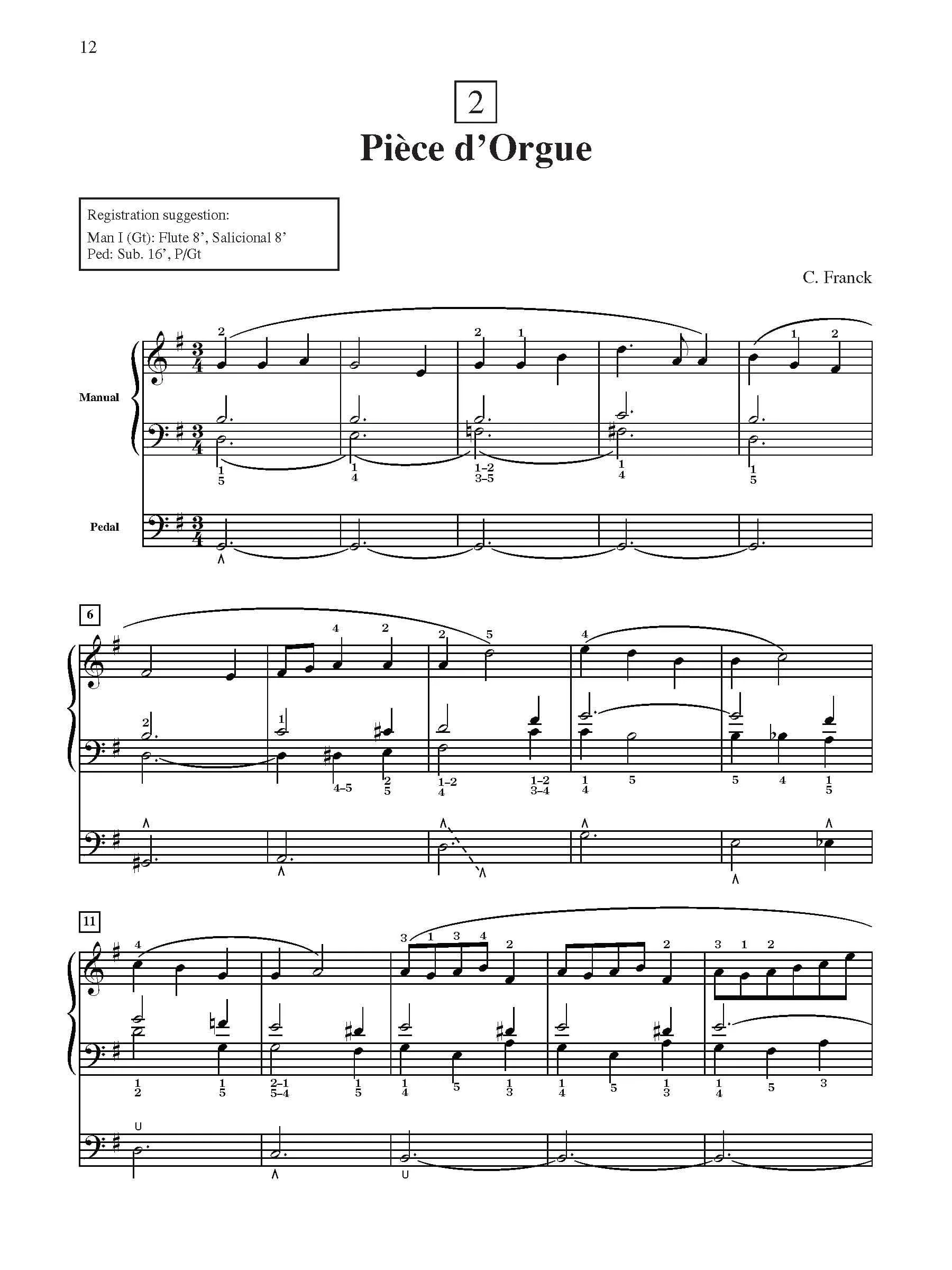 Suzuki Organ School Method Book and CD, Volume 6 - Image 4