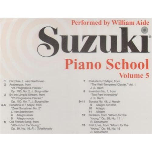 Suzuki Piano School CD, Volume 5, Performed by Aide - Image 2