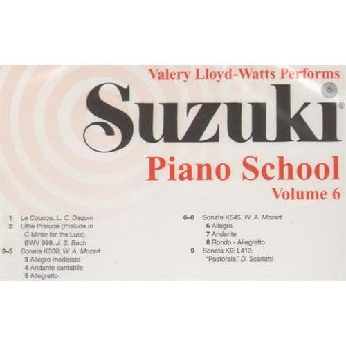 Suzuki Piano School CD, Volume 6 , Performed by Lloyd-Watts - Image 2