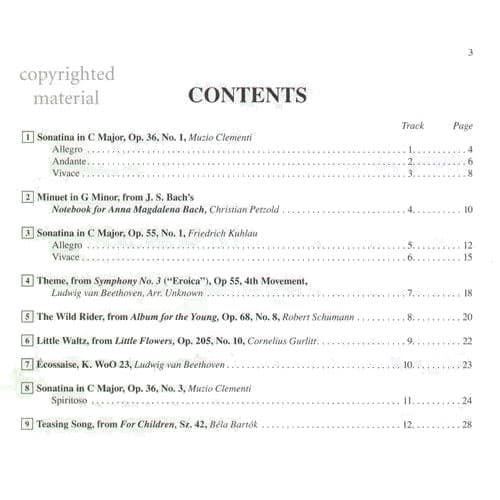 Suzuki Piano School Method Book and CD, Volume 3, Performed by Azuma - Image 2
