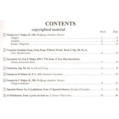 Suzuki Piano School Method Book and CD, Volume 6, Performed by Azuma - Image 2