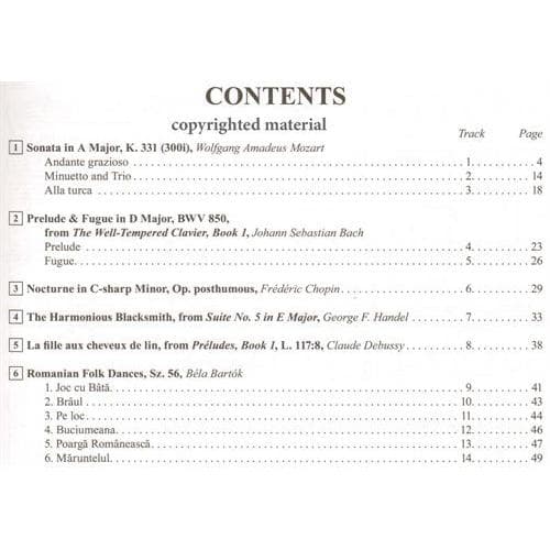 Suzuki Piano School Method Book and CD, Volume 7, Performed by Azuma - Image 2