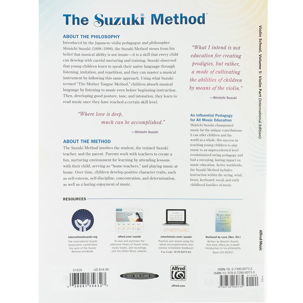 Suzuki Piano School, Volume 5 - Image 3