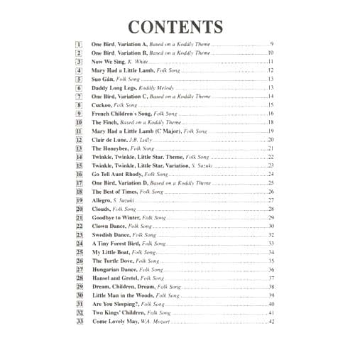 Suzuki Recorder School Piano Accompaniment, Volume 1, Alto - Image 2