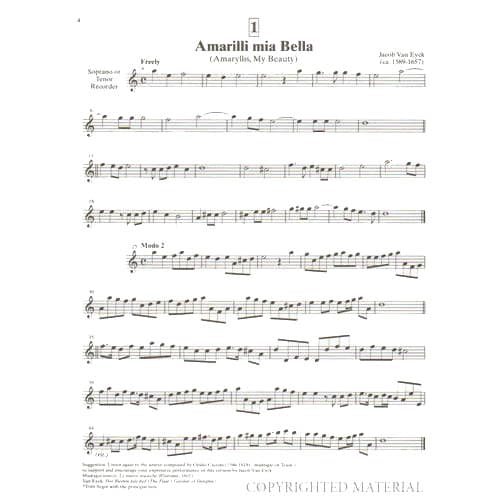 Suzuki Recorder School, Volume 7, Alto or Soprano - Image 3