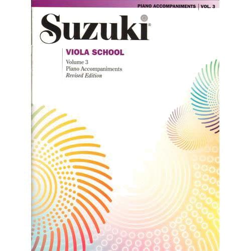 Suzuki Viola School Piano Accompaniment, Volume 3