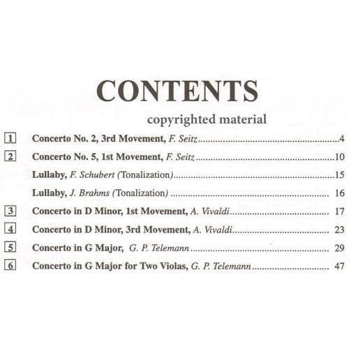 Suzuki Viola School Piano Accompaniment, Volume 4 - Image 2