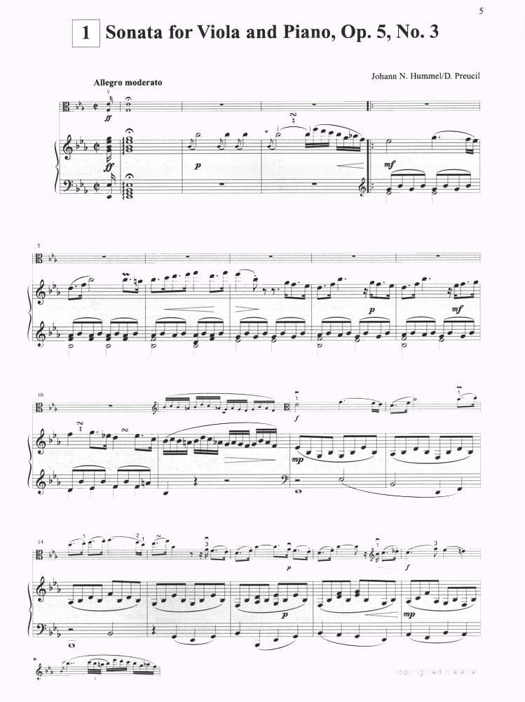 Suzuki Viola School Piano Accompaniment, Volume 9 - Image 3