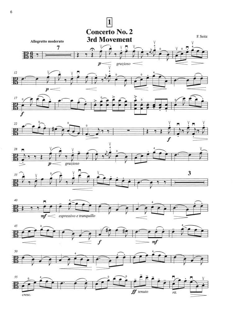 Suzuki Viola School Method Book and CD, Volume 4 - Image 3