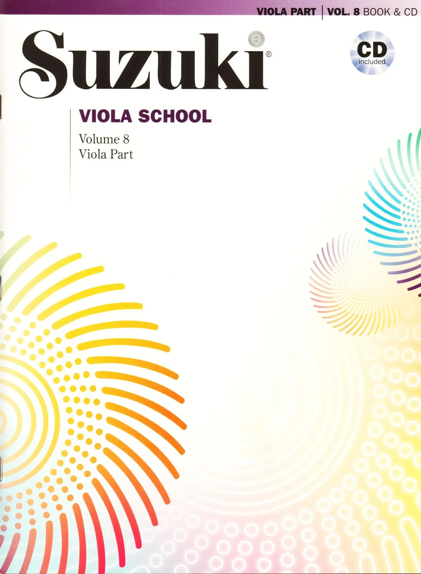 Suzuki Viola School Method Book and CD, Volume 8