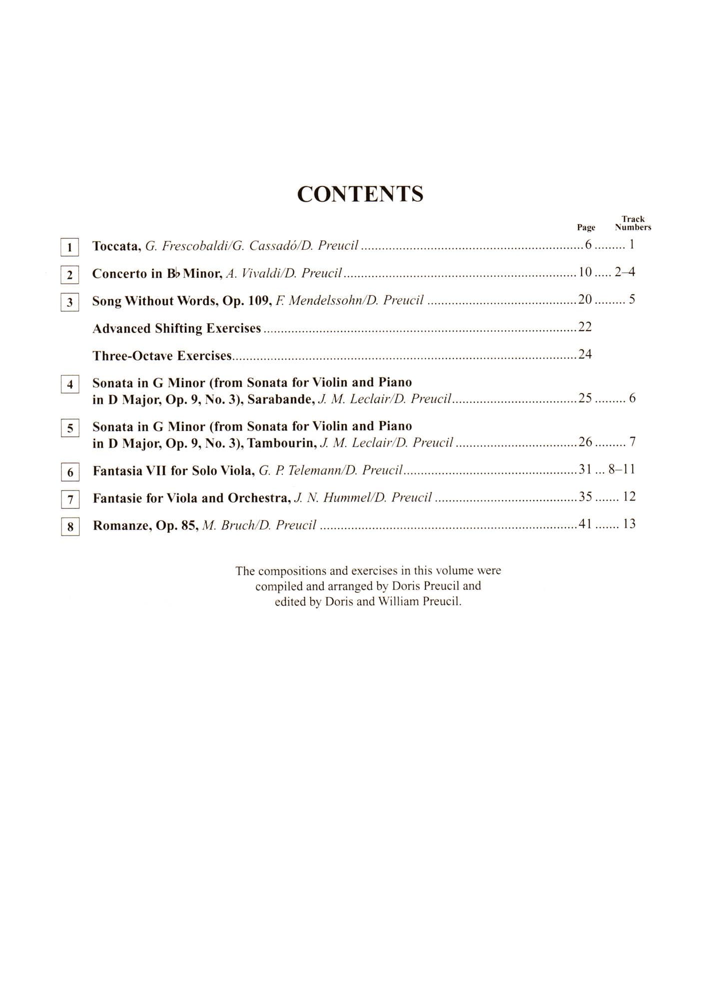 Suzuki Viola School Method Book and CD, Volume 8 - Image 2