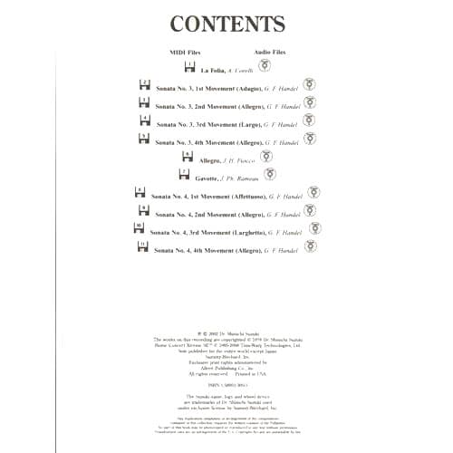Suzuki Violin School Piano Accompaniment - MIDI/CD-ROM, Volume 6 - Image 2
