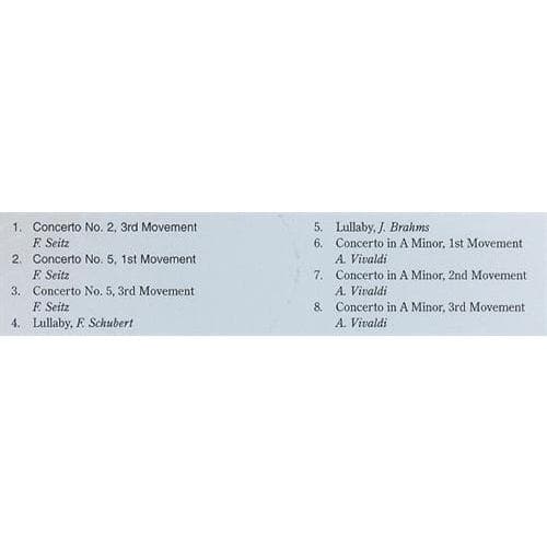 Suzuki Violin School CD, Volume 4, Performed by Cerone - Image 2