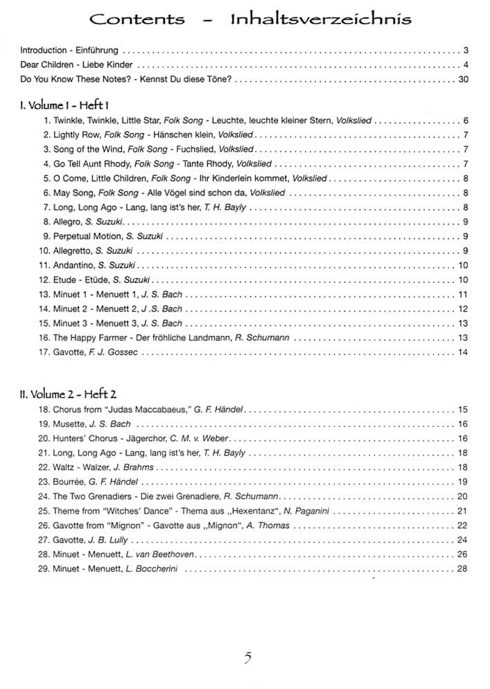 My Trio Book (Mein Trio-Buch), Volume 1 - Violin 2 - Image 2