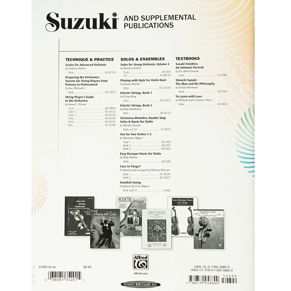 Suzuki Violin School Piano Accompaniment, Volume 4 - Image 2