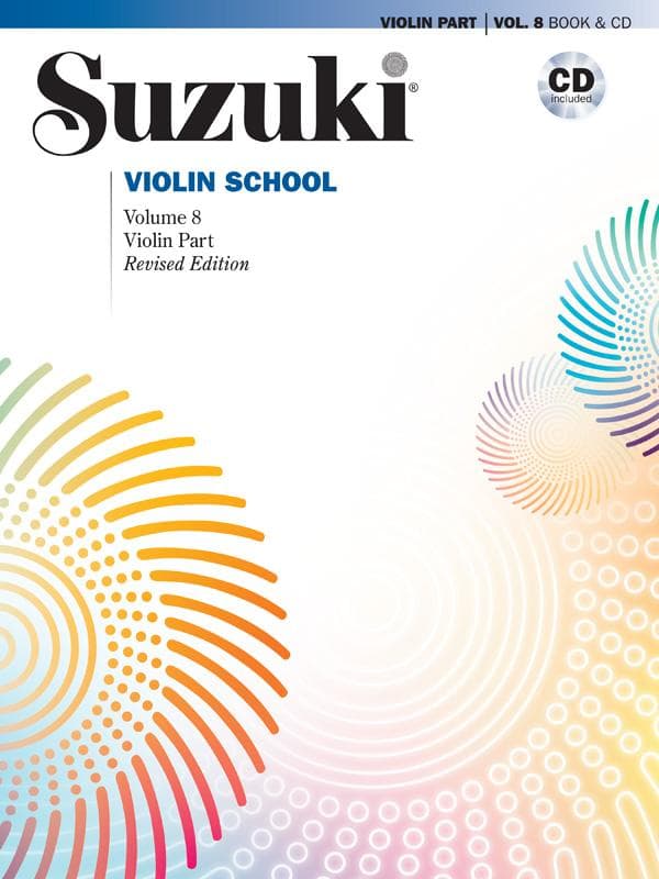 Suzuki Violin School Method Book and CD, Volume 8