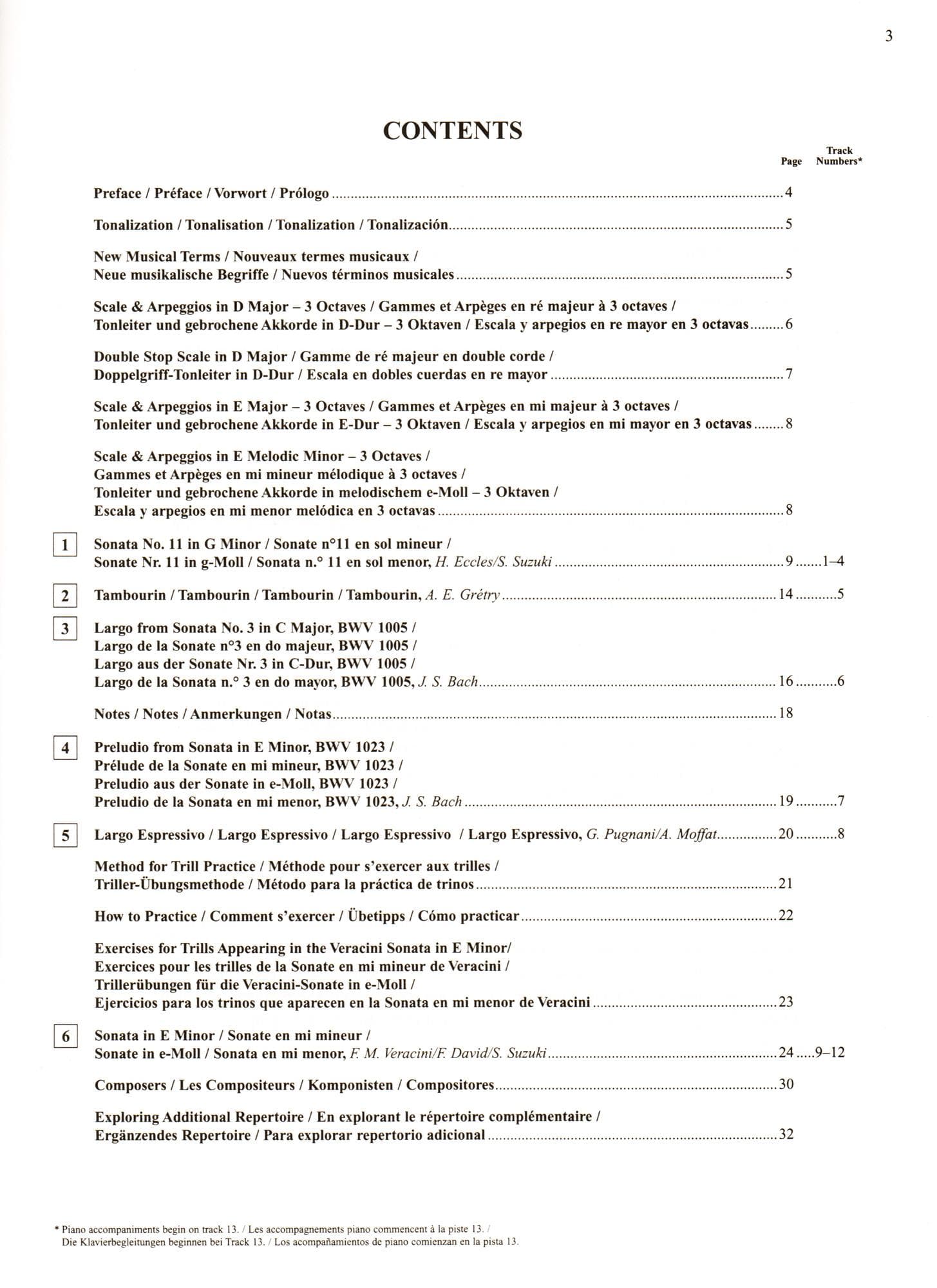 Suzuki Violin School Method Book and CD, Volume 8 - Image 2