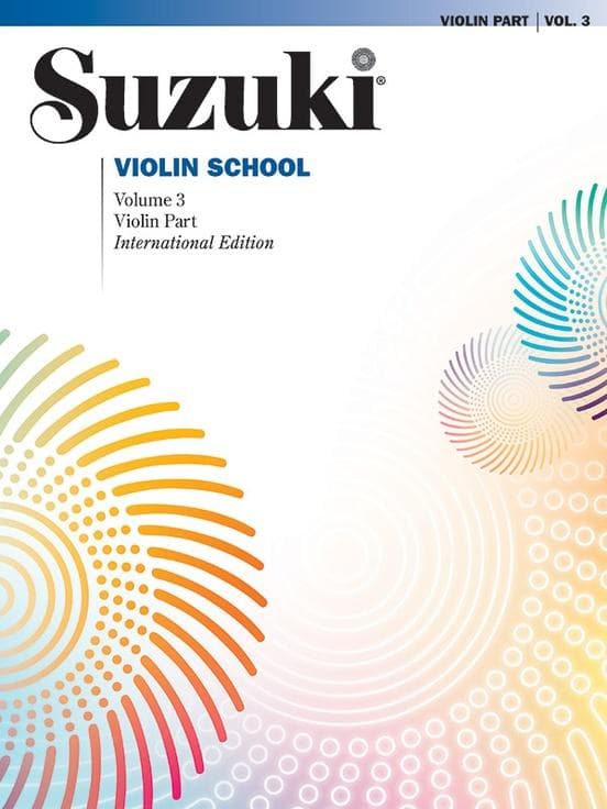 Suzuki Violin School Method Book and CD, Volume 3, Performed by Hilary Hahn
