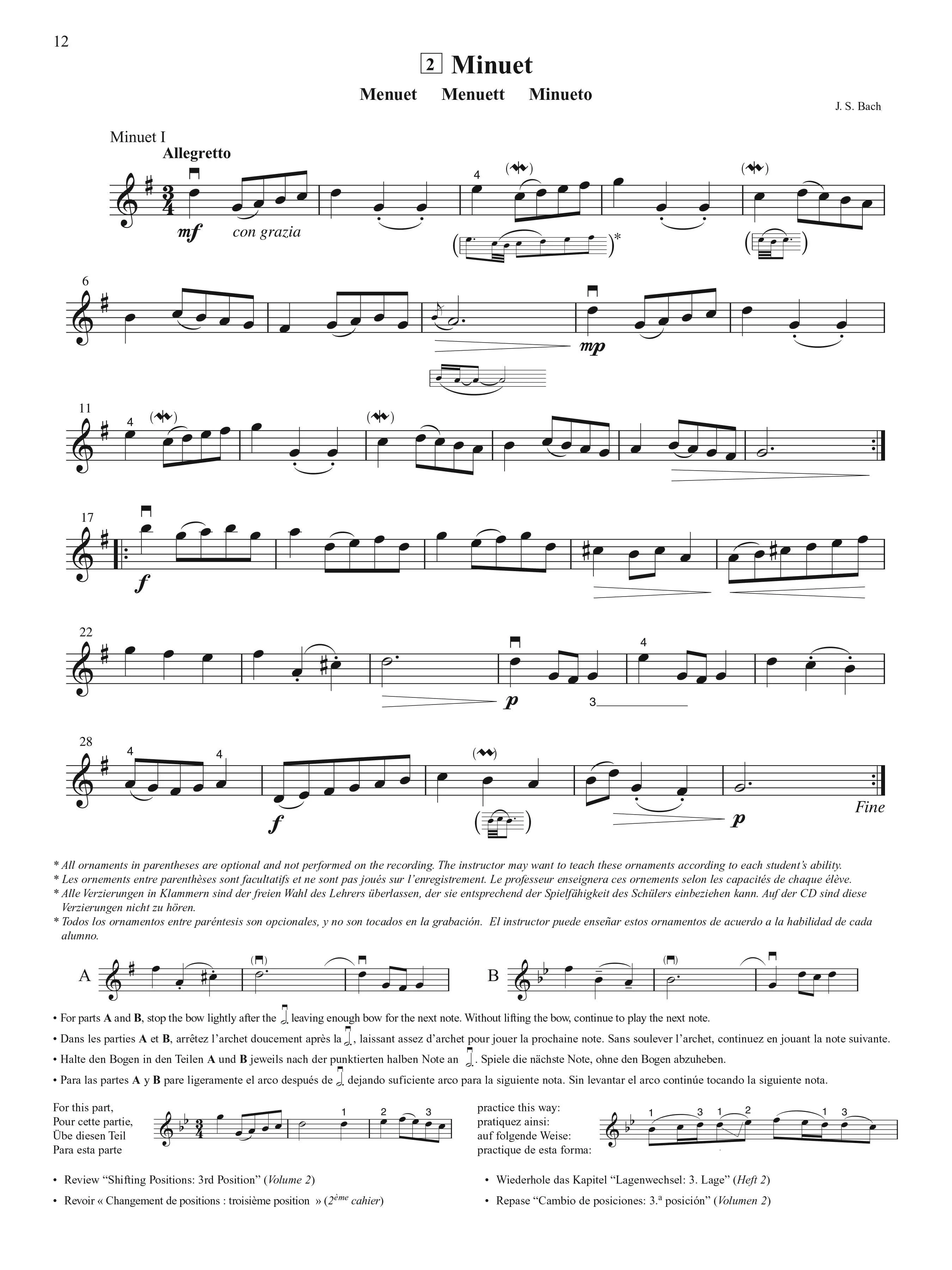 Suzuki Violin School Method Book and CD, Volume 3, Performed by Hilary Hahn - Image 4