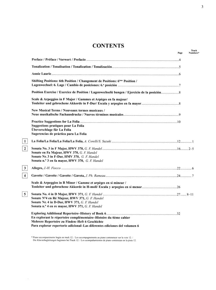 Suzuki Violin School, Volume 6 - Image 2
