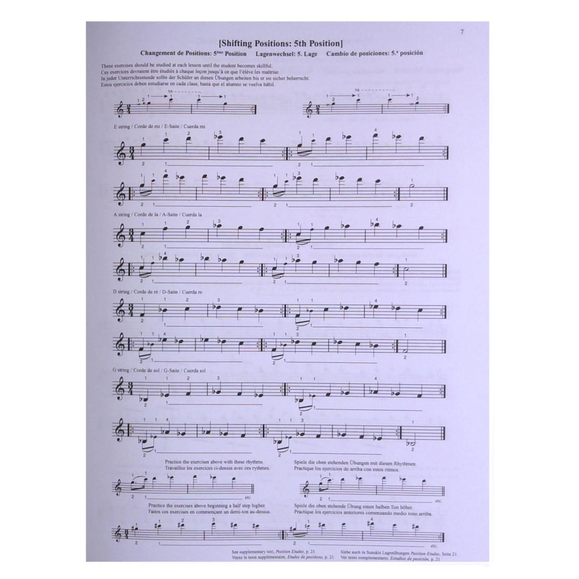 Suzuki Violin School Method Book and CD, Volume 5 - Image 3