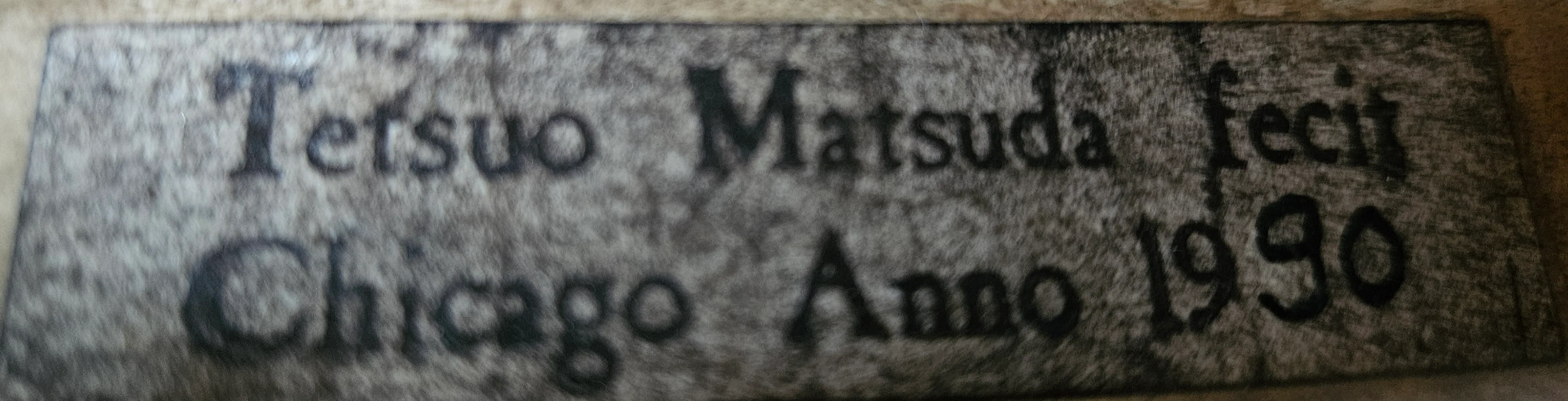 Tetsuo Matsuda Violin, Chicago, 1990 - Image 7