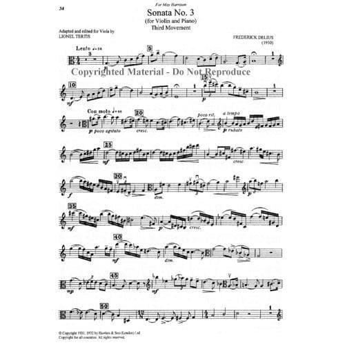 The Boosey & Hawkes Viola Anthology: 13 Pieces by 11 Composers - Viola and Piano - Boosey & Hawkes Edition - Image 3