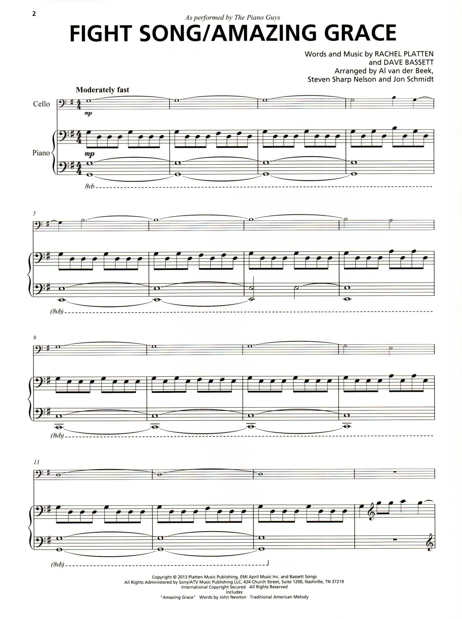 The Piano Guys: Uncharted - for Solo Piano with Optional Cello - Hal Leonard - Image 3