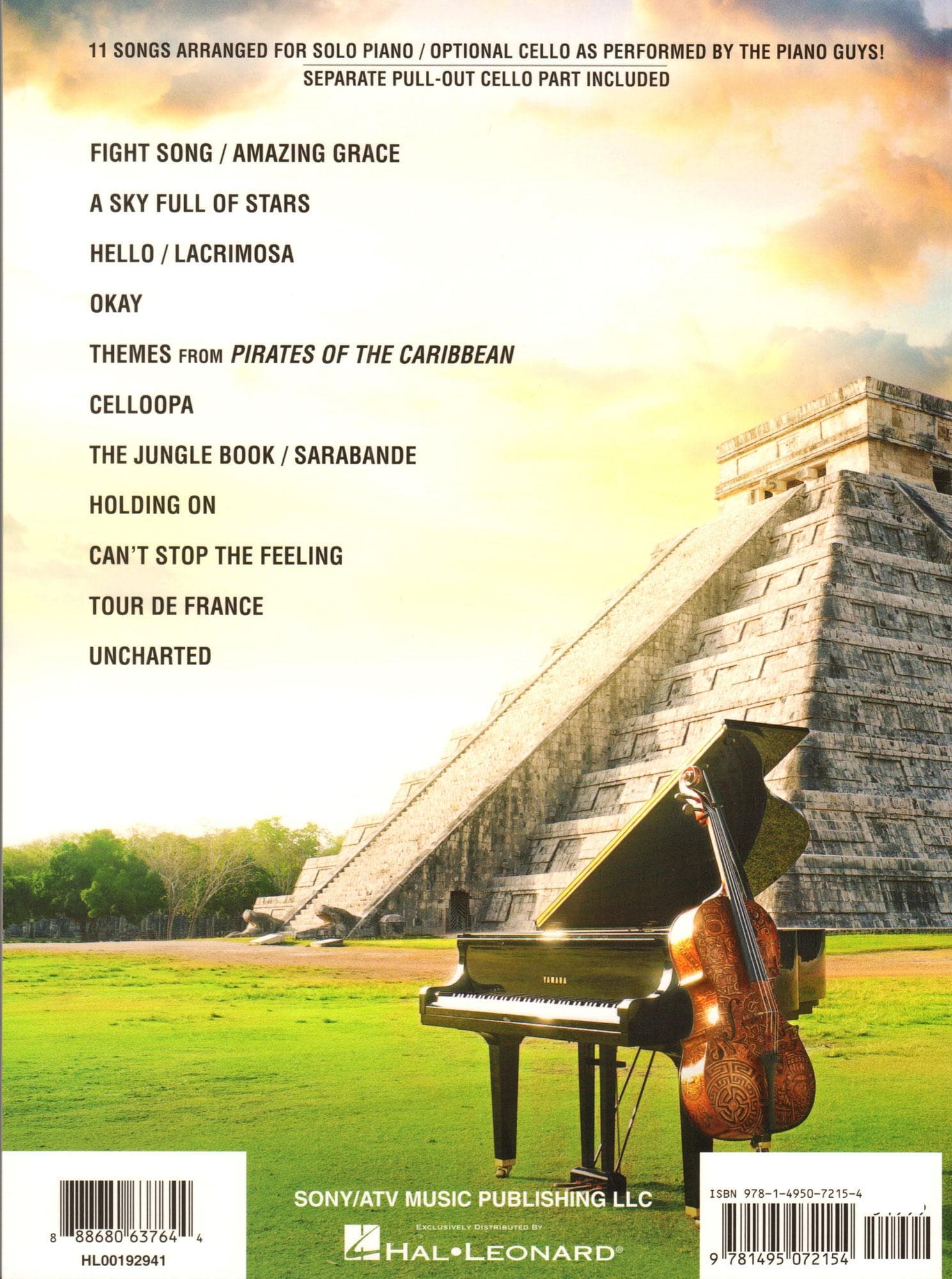 The Piano Guys: Uncharted - for Solo Piano with Optional Cello - Hal Leonard - Image 6