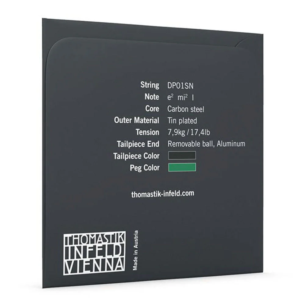 Thomastik-Infeld Dominant Pro Violin E-String - Tin-plated - 4/4 Size - Medium Gauge - Image 2