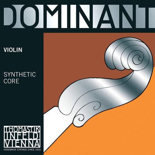 Thomastik-Infeld Dominant Violin String Set - Steel E - 1/4 Size - Medium Gauge - Ball End