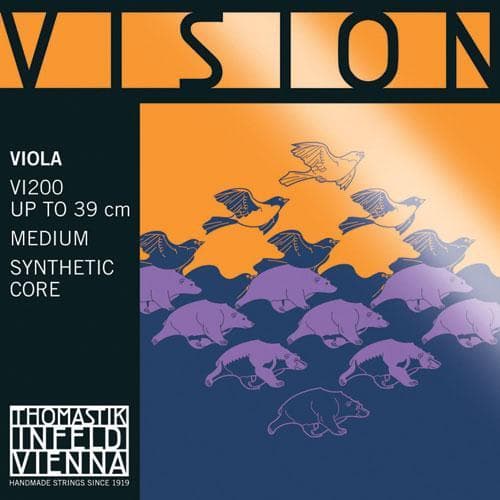 Thomastik-Infeld Vision Viola String Set - 15"-16.5" Size - Medium Gauge