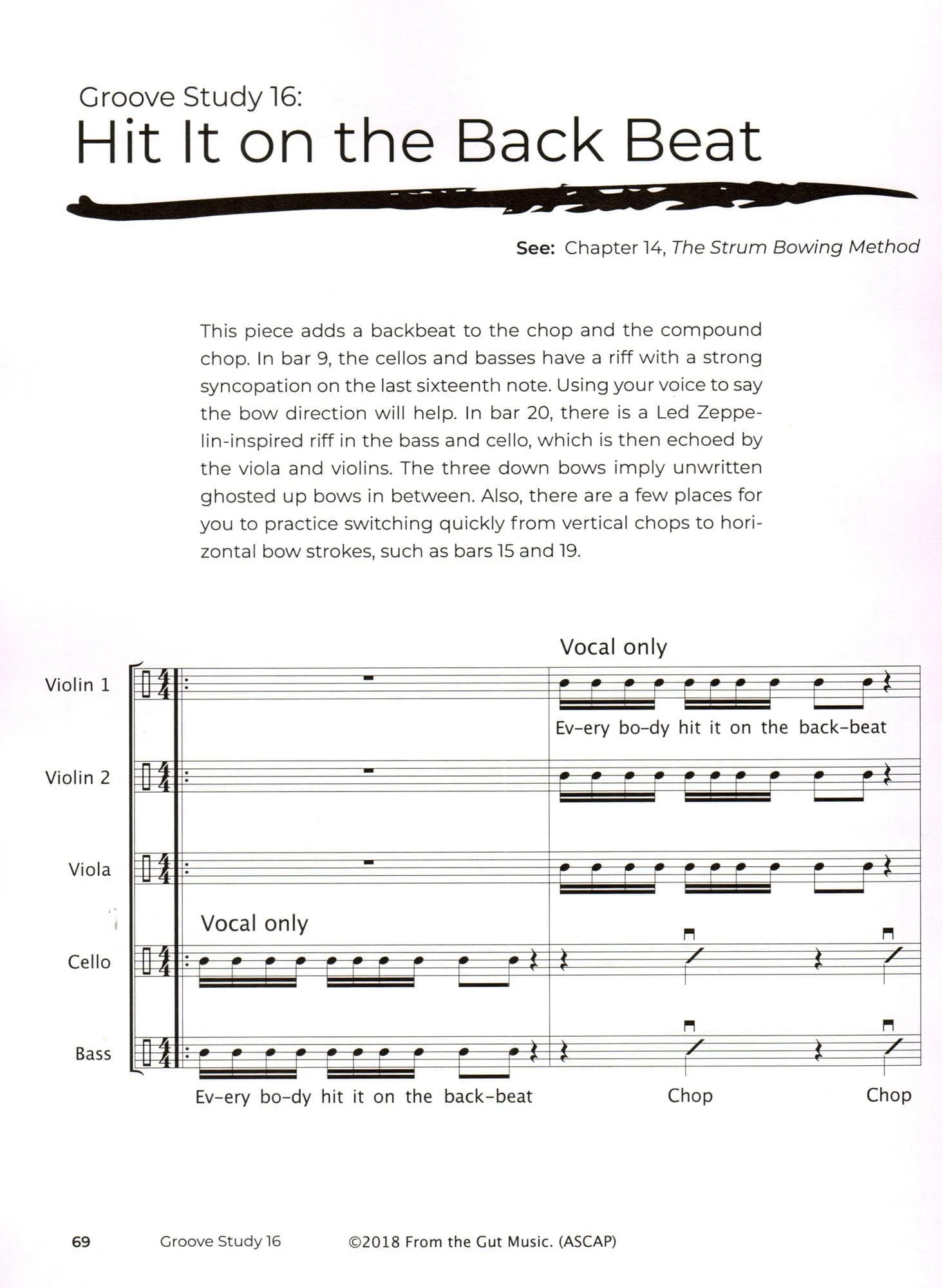Silverman, Tracy - 22 Groove Studies for String Orchestra - Conductor's Score - Image 5