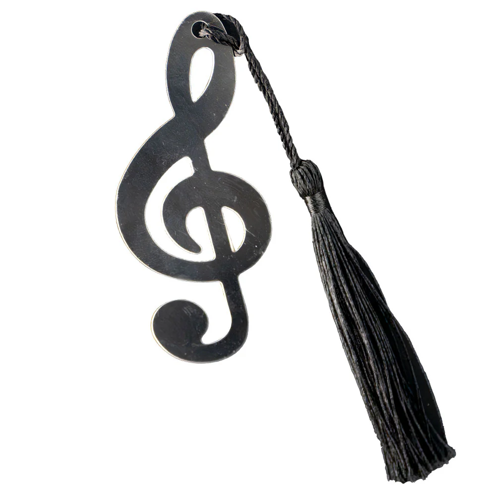 Treble Clef Metal Bookmark - Image 2