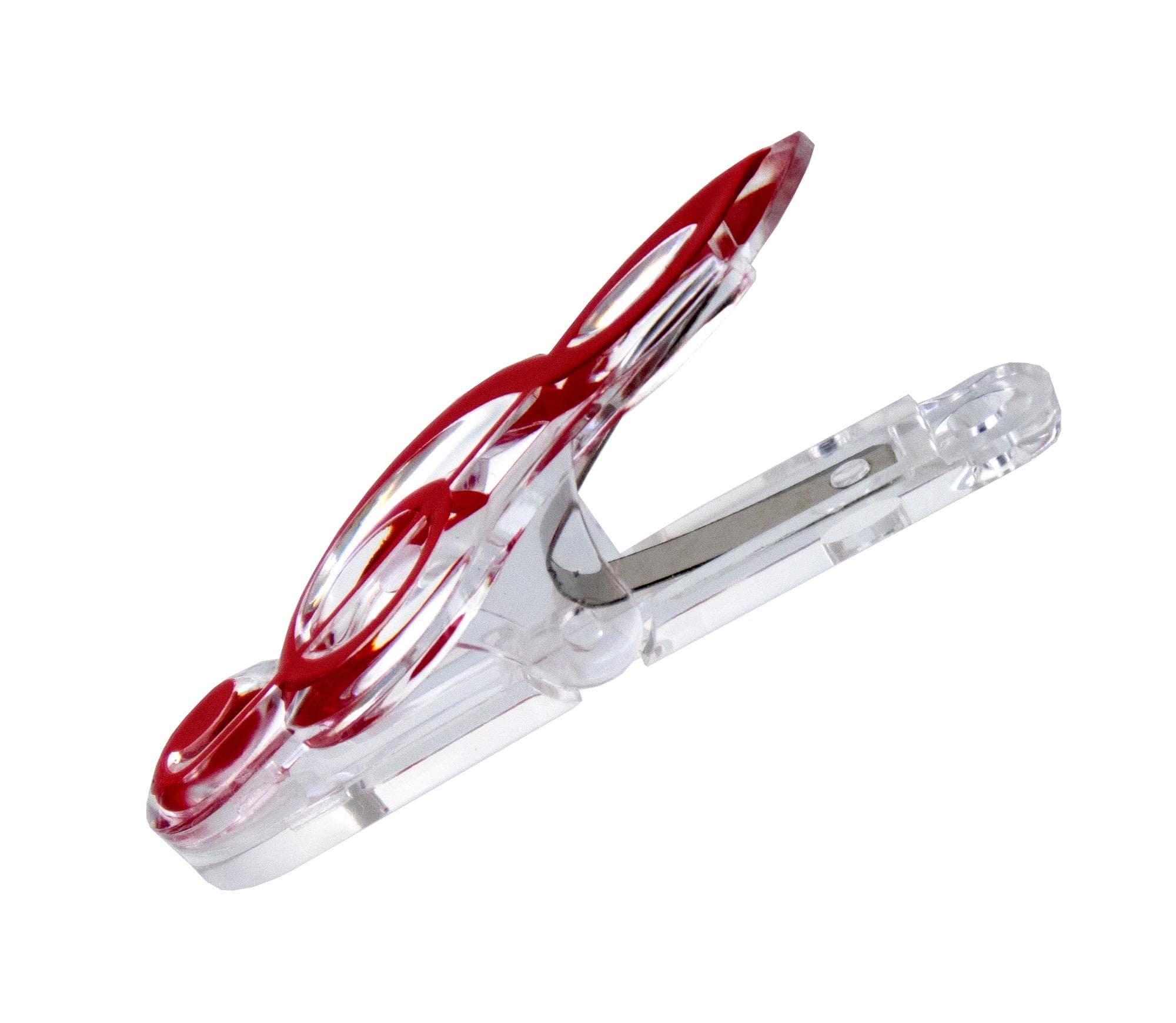 Treble Clef Music Clip - Red - Image 2