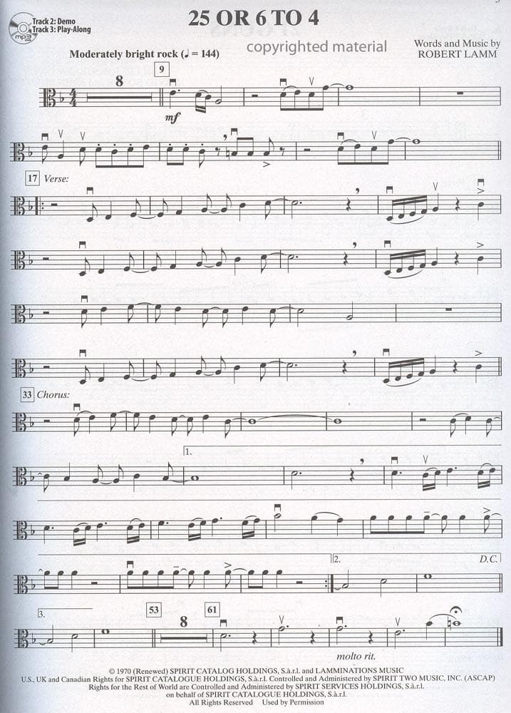 Ulitmate Pop & Rock Instrumental Solos - Viola w/CD - Alfred - Image 3