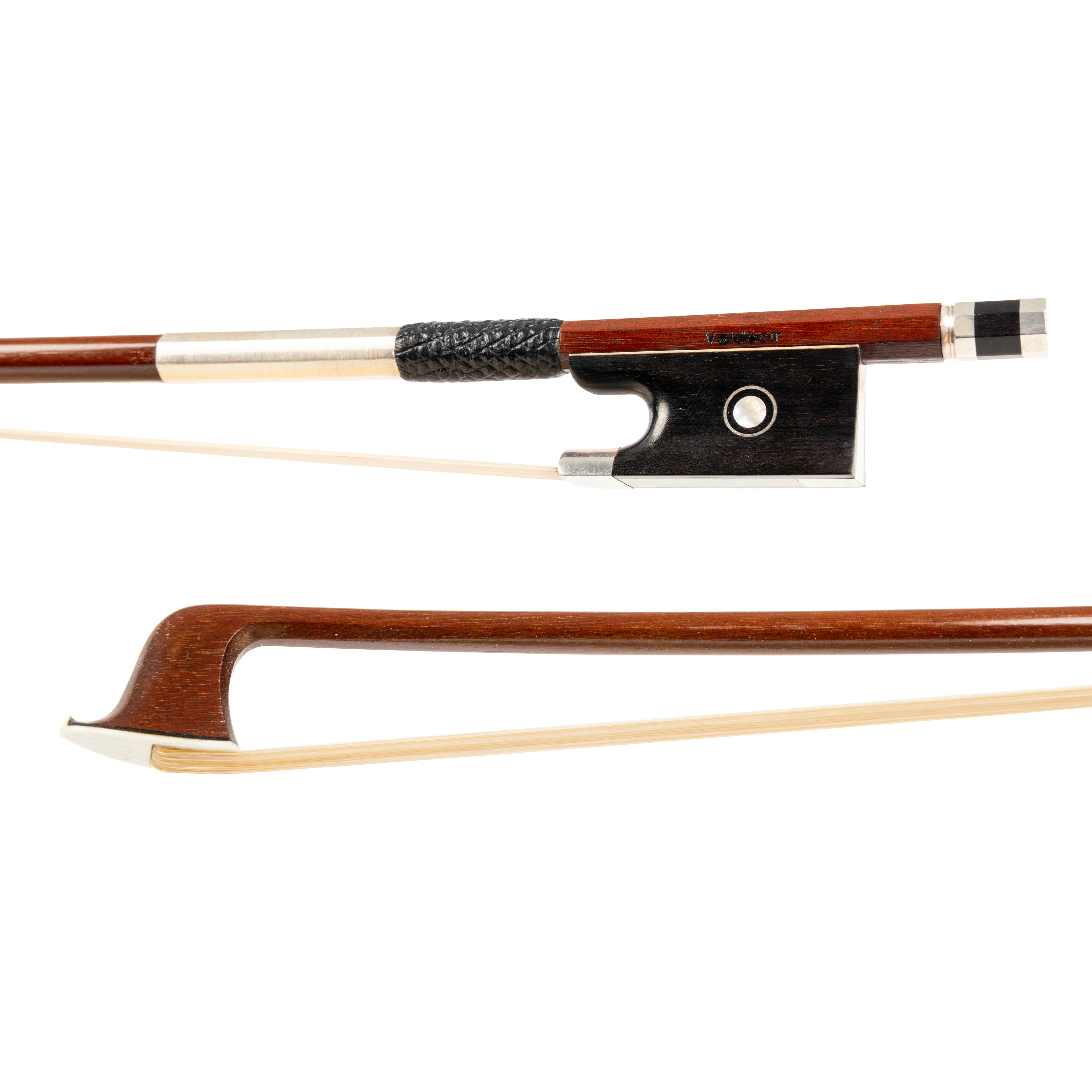 Valdecir Ribeiro Ipe Silver-Mounted Violin Bow