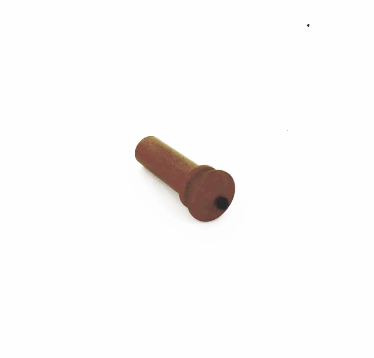 Hill Model Boxwood Viola Endpin with Black Pin Full Size