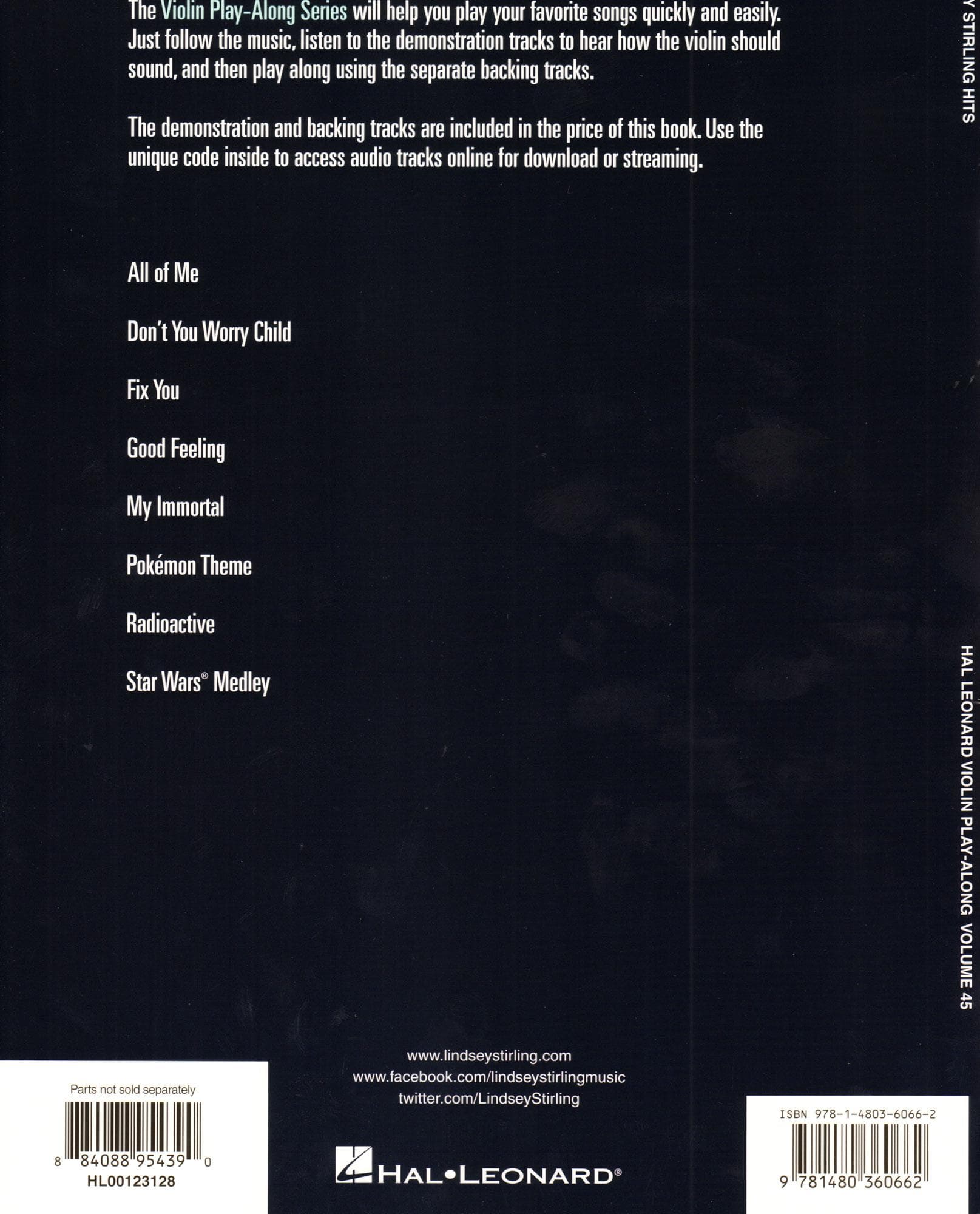 Lindsey Stirling Hits - Violin Play-Along Vol. 45 - for Violin with Audio Accompaniment - Hal Leonard - Image 5