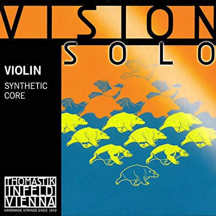Thomastik-Infeld Vision Solo Violin D-String - 4/4 Size - Medium Gauge
