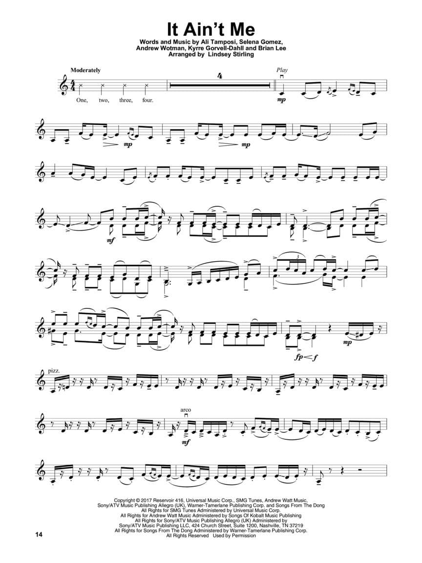 Violin Play-Along Volume 79: Lindsey Stirling Top Songs - for Violin - with Online Audio Access - Hal Leonard - Image 4