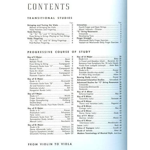 Whistler - From Violin To Viola Transitional Method Published by Rubank Publications - Image 2