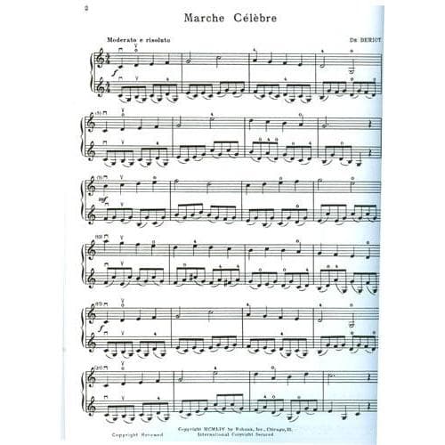 Whistler - Selected Duets, Volume 1 for Two Violins Published by Rubank Publications - Image 3