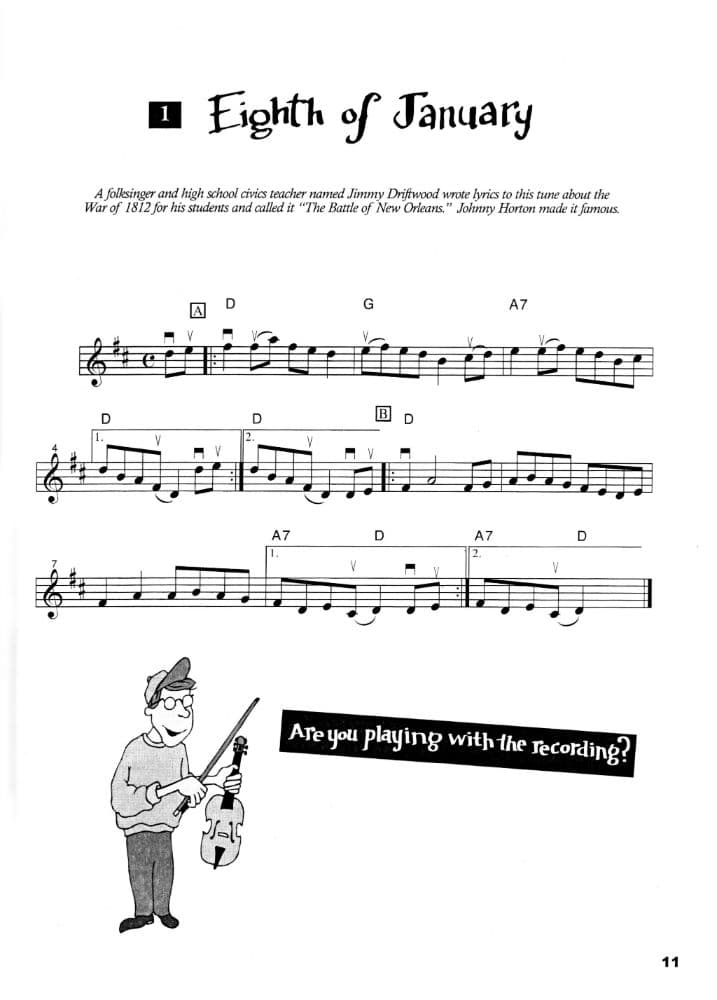 Wicklund, Brian - The American Fiddle Method, Volume 2 - Violin - Book with Online Audio - Mel Bay Publications - Image 3
