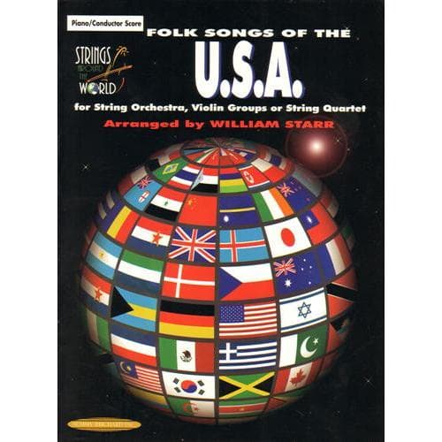 Folk Songs of the USA Piano Part & Score by William Starr